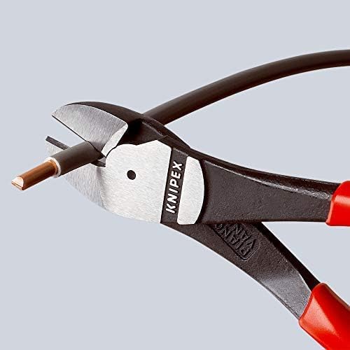 Front view of Knipex diagonal cutters